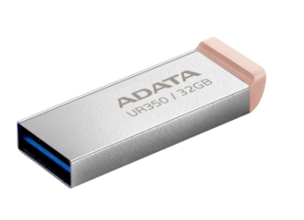 Флешка .64Gb ADATA UR350 USB 3.2 (металлический корпус) коричневый
