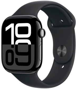 Смарт-часы Apple Watch Series 10 42mm Aluminum Band Jet Black (черный)