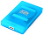 Внешний контейнер USB3.0 -> SATA 2.5", AgeStar 3UBCP1-6G, пластик, синий