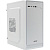 Корпус Ginzzu B185, 2*USB2.0, без вентиляторов, без БП, mATX, белый