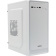 Корпус Ginzzu B185, 2*USB2.0, без вентиляторов, без БП, mATX, белый
