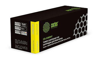 Картридж лазерный Cactus CS-C069HY 069H для Canon i-SENSYS MF752Cdw MF752/MF754Cdw желтый (5500стр.)
