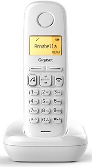 Радиотелефон Gigaset DECT A270 (АОН, белый)