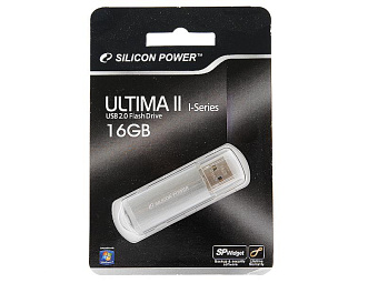 Флешка 16Gb Silicon Power ULTIMA II I USB silver