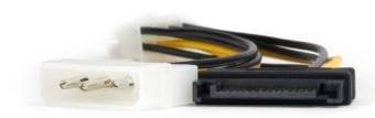 Кабель-удлинитель 8pin PCI-E --> SATA+Molex (m) - для видеокарты