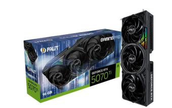 Видеокарта 16Gb PALIT RTX 5070 Ti GAMINGPRO (RTX5070Ti) GDDR7 HDMI DP