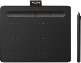 Графический планшет .7" Wacom Intuos S Bluetooth, черный