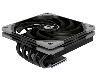 Кулер для процессора ID-Cooling IS-50X 4-pin, 1700/AM4, 130W, Low profile, Screws