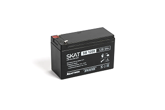 Аккумулятор для ИБП 12V,  9.0Ah, SKAT SB 1209 (F1)