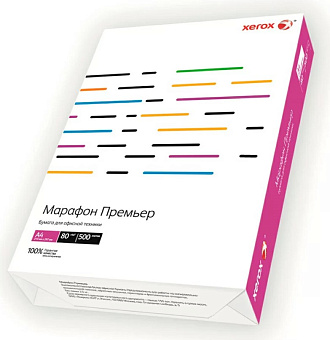 Офисная бумага A4 Марафон Премьер (класс "A", 168 CIE, A4, 80 г/м2, 500л)