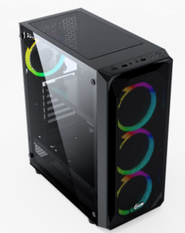 Корпус Powercase Mistral Z4 Mesh LED ATX Bllack