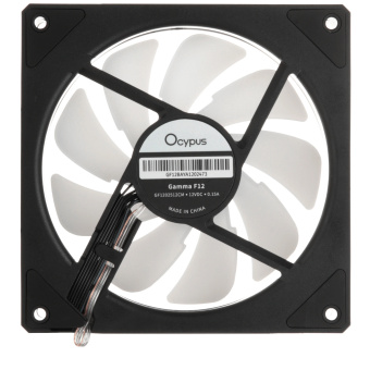 Вентилятор для корпуса 120mm Ocypus Gamma  F12 BK ARGB Black