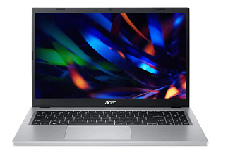 Ноутбук Acer Extensa 215-33-P56M Processor N200/8G/256 SSD/Intel HD/15.6"FHD/DOS/Silver
