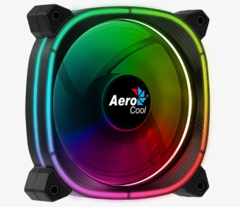 Вентилятор для корпуса 120mm Aerocool Astro 12 (6pin, 120х120х25мм, 17дБ, 1000об/мин, ARGB led)