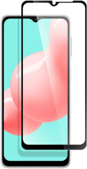 Защитное стекло для смартфона Samsung Galaxy A32 - BoraSCO Full Glue черная рамка