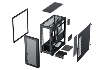 Корпус XASTRA A510M ARGB mATX Black