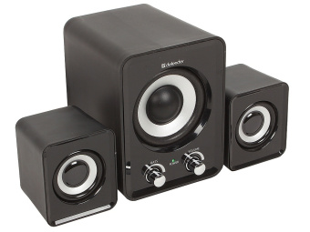 Акустическая система Defender Z4 (2x3W+10W, питание от USB) black