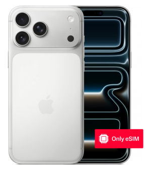 Смартфон Apple iPhone 17 Pro 1Tb Silver eSim (серебристый) (без RuStore)
