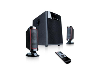 Акустическая система Microlab X13 (2x14W+40W, ПДУ) дерево, black