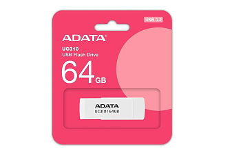 Флешка 64Gb ADATA [UC310] USB3.2, белый