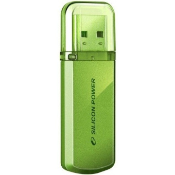 Флешка 32Gb Silicon Power Helios 101 USB green