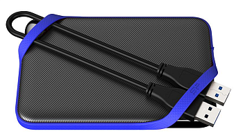 Внешний жесткий диск 1Tb Silicon Power Armor A66 2.5" USB3.2 черный/синий