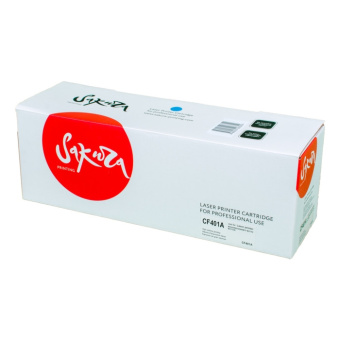 Картридж лазерный Sakura  SACF401A (CF401A) для HP Color LaserJet Pro M252n, M252dn, MFP277dw, 277n, синий