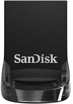 Флешка .64Gb SanDisk Ultra FIT USB3.1 черный