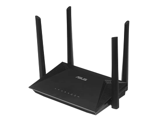 Wi-Fi роутер ASUS RT-AX52 AX1800 черный