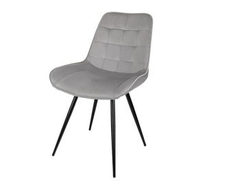 Кресло Бюрократ CH-K2_4 комплект 4шт св.серый Holland 09 металл черный на ножках