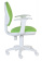 Кресло Бюрократ CH-W356AXSN (ткань, пруж.-винт. мех. качания, крест. пластик, до 100 кг) Салатовый