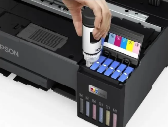 Принтер Epson L18050 (A3+, цветная, 22 стр/мин, USB, Wi-Fi) черный