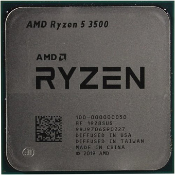 Процессор Socket-AM4 AMD Ryzen 5 3500 (3.6/16Mb/65W/6C6T) OEM