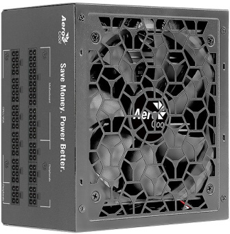 Блок питания 850W Aerocool AERO BRONZE 850M (120mm, 24+8pin, 4*8pin, 6*Sata, 4*Molex, 80 PLUS BRONZE)