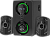 Акустическая система Defender ECLIPSE (2х10W+20W, Bluetooth, MP3, FM, SD/USB, подсветка сабвуфера) черный