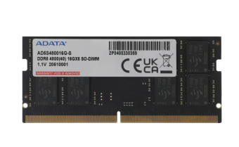 Модуль памяти SODIMM DDR5 16Gb 4800MHz AData