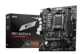 Материнская плата Socket AM5 MSI PRO B650M-B (B650) 2*DDR5 HDMI VGA mATX