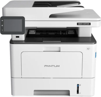 МФУ Pantum BM5100FDN (A4, ч/б, 40 стр/мин, факс, DADF, дуплекс, USB, LAN) белый