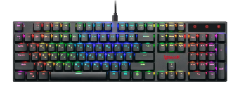 Клавиатура проводная Redragon Apas Led черный