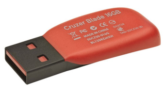 Флешка 16Gb SanDisk Cruzer Blade USB