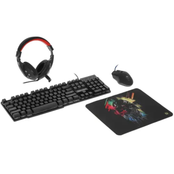 Игровой набор Defender Singularity MKP-118 черный