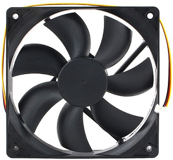 Вентилятор для корпуса 140mm Gembird D14025HM-3 (3 pin, 140x140х25мм, гидродинамический, провод 40см)