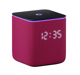 Умная колонка Яндекс Станция Миди, малиновый