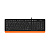 Клавиатура проводная A4Tech Fstyler FK10 Black-Orange