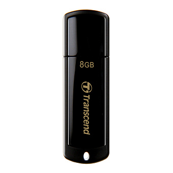 Флешка 8Gb Transcend JetFlash 350 USB черный