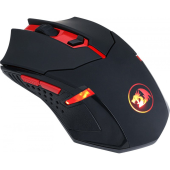Игровой набор Redragon M601WL-BA (мышь беспроводная, коврик) чёрно-красный