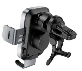 Автодержатель с зарядкой WIWU Freelander Car 15W Wireless Charger CH-313 Black