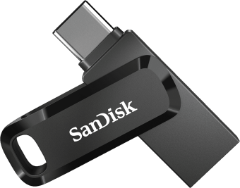 Флешка 64Gb SanDisk Ultra Dual Drive Go, USB 3.1 - USB Type-C Black