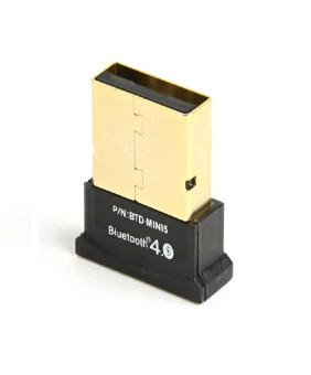 Адаптер Bluetooth Gembird, BTD-MINI5, ультратонкий корпус, v.4.0, 50 метров, до 24 Мбит/сек