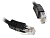 Кабель патч-корд Patch cord кат.6  0.5м, чёрный